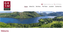 Desktop Screenshot of gkmsolicitors.co.uk